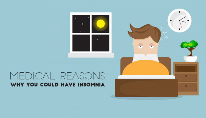 Medical reasons you could have insomnia