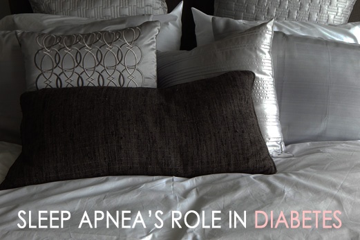 Sleep apnia role in diabetes